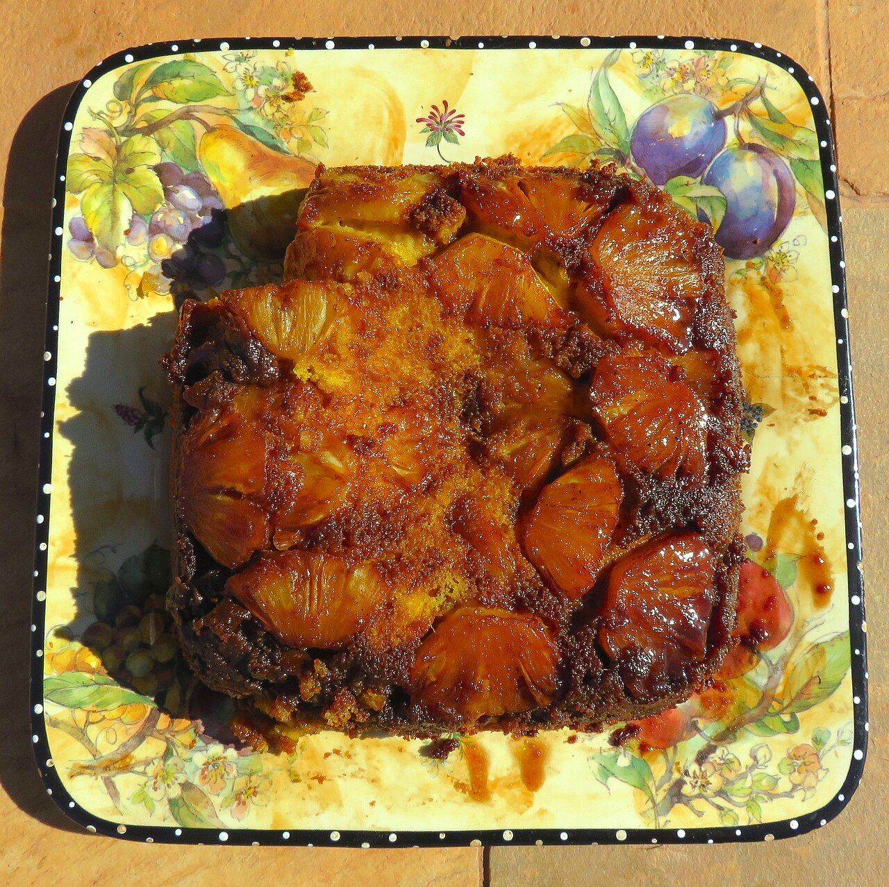 Choco Pineapple Cake