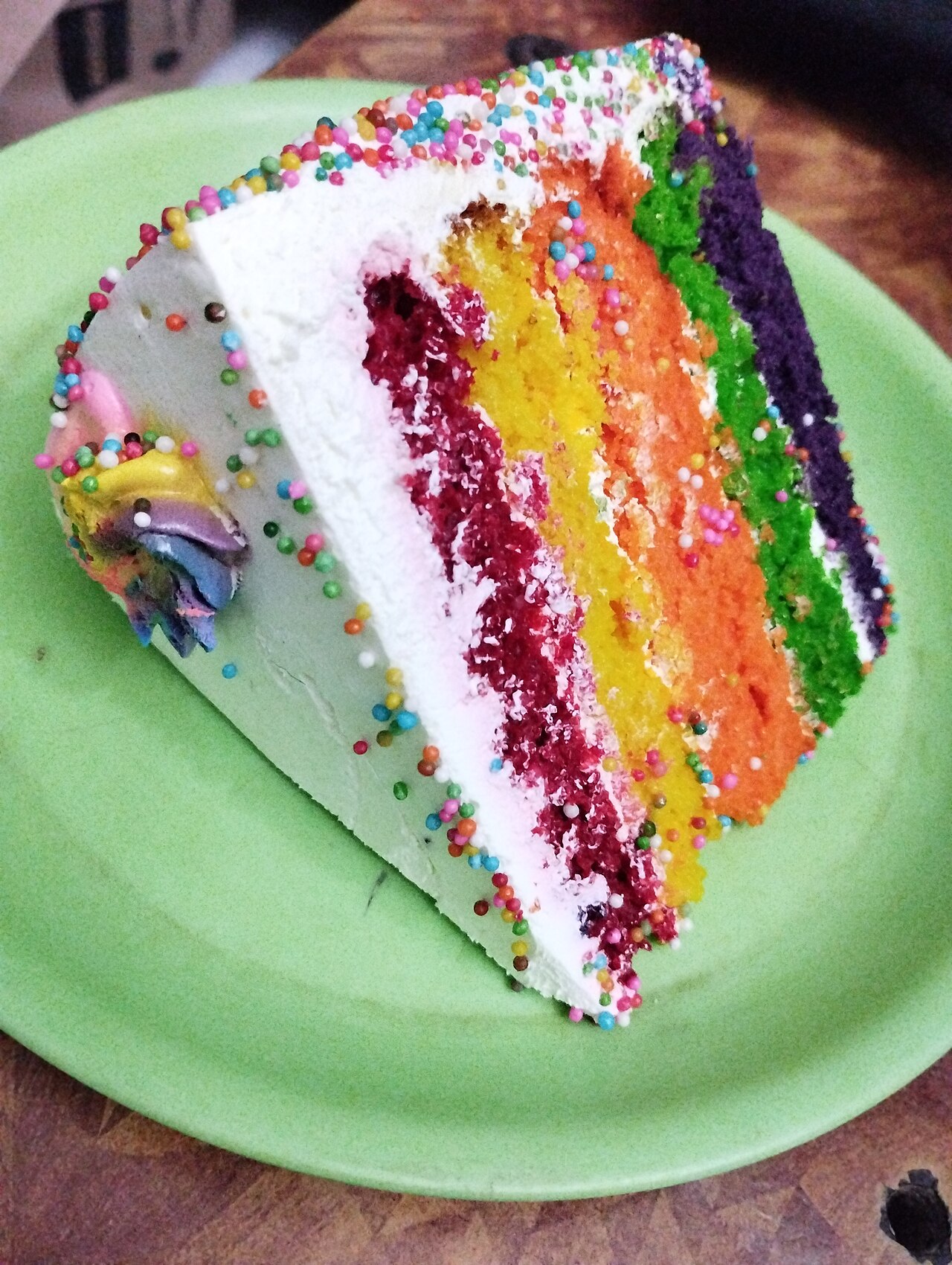 Rainbow Cheese Cake